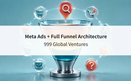Meta Ads full funnel marketing architecture for 999 Global Ventures